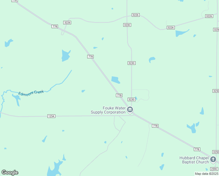 map of restaurants, bars, coffee shops, grocery stores, and more near 2280 Farm to Market Road 778 in Mineola
