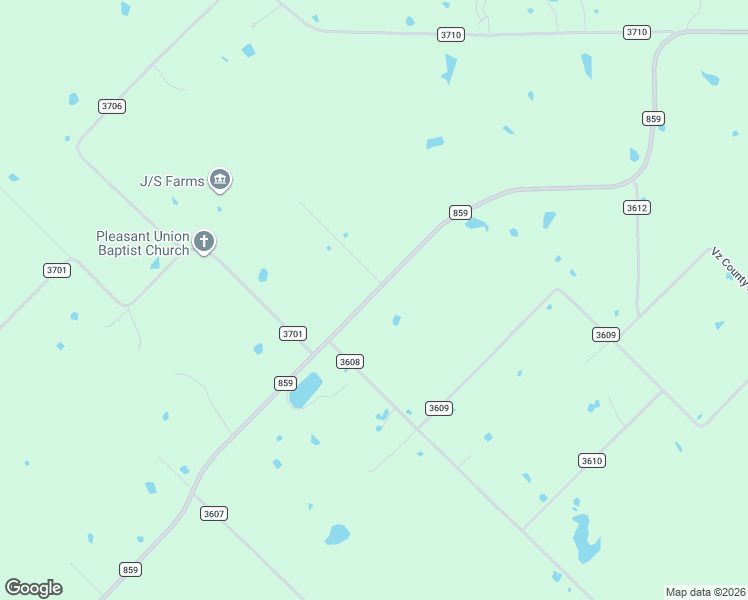 map of restaurants, bars, coffee shops, grocery stores, and more near Farm to Market 859 in Edgewood
