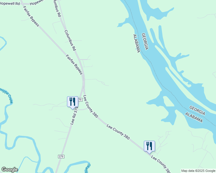 map of restaurants, bars, coffee shops, grocery stores, and more near 1062 Columbus Road in Valley