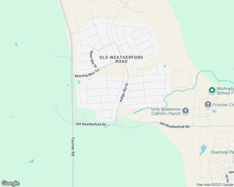 map of restaurants, bars, coffee shops, grocery stores, and more near 15008 Stargazer Drive in Aledo