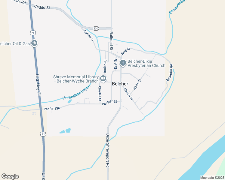 map of restaurants, bars, coffee shops, grocery stores, and more near 318 Foster Street in Belcher