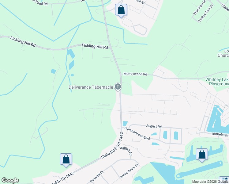 map of restaurants, bars, coffee shops, grocery stores, and more near 1082 Brownswood Road in Johns Island