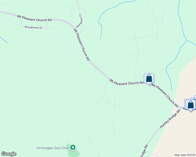 map of restaurants, bars, coffee shops, grocery stores, and more near 5257 Griffin Hills Court in Macon