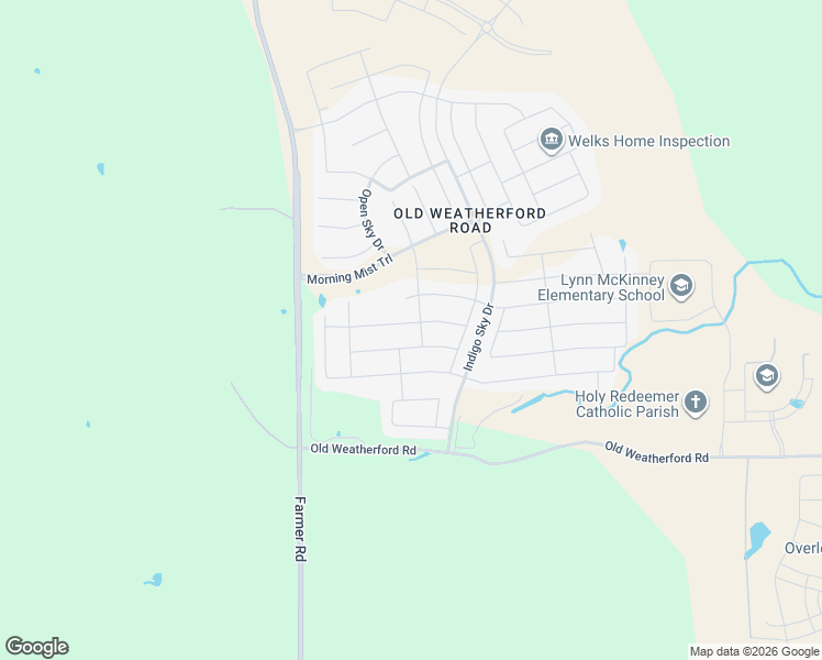 map of restaurants, bars, coffee shops, grocery stores, and more near 15108 Stargazer Drive in Aledo