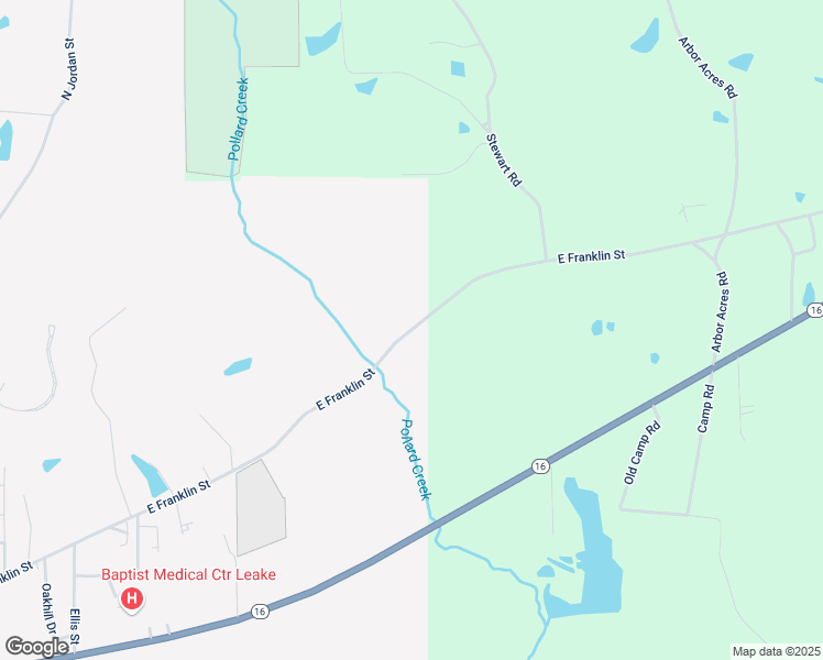 map of restaurants, bars, coffee shops, grocery stores, and more near East Franklin Street in Carthage