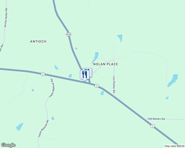 map of restaurants, bars, coffee shops, grocery stores, and more near Willie Ward Drive in Farmerville