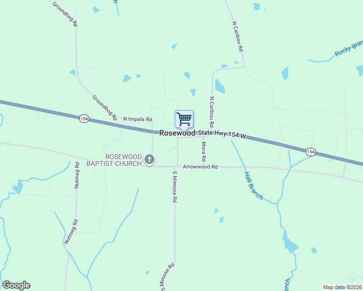 map of restaurants, bars, coffee shops, grocery stores, and more near 775 South Mimosa Road in Gilmer