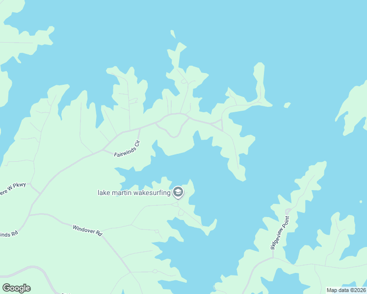 map of restaurants, bars, coffee shops, grocery stores, and more near 150 Leeward Road in Alexander City
