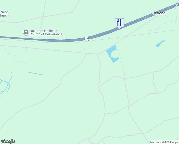 map of restaurants, bars, coffee shops, grocery stores, and more near 7769 Old Jacksonboro Road in Adams Run