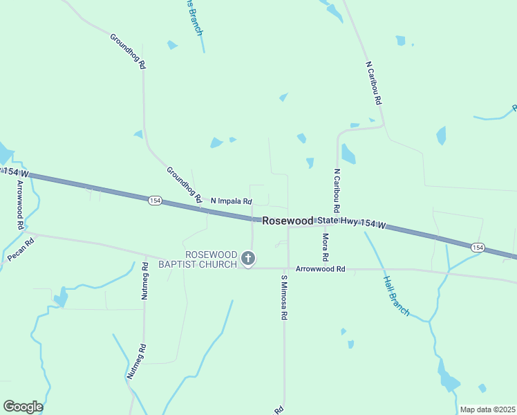 map of restaurants, bars, coffee shops, grocery stores, and more near 149 North Impala Road in Gilmer