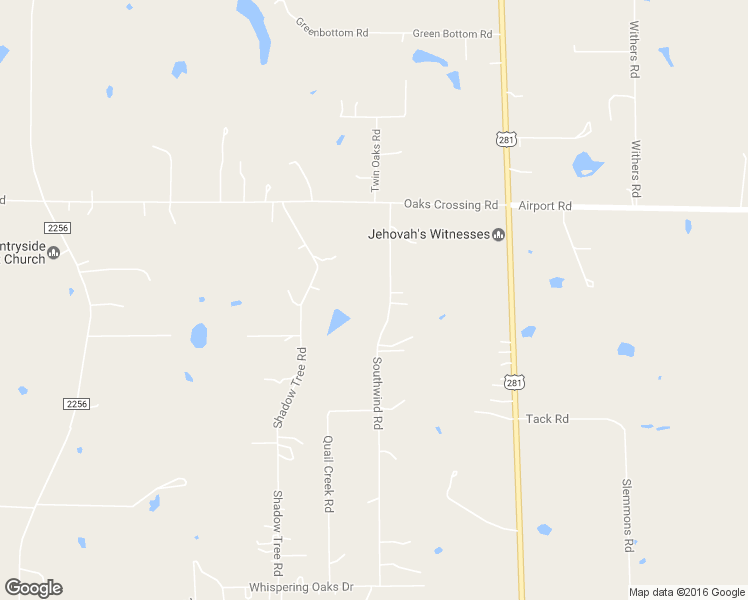 map of restaurants, bars, coffee shops, grocery stores, and more near 224 Southwind Road in Mineral Wells