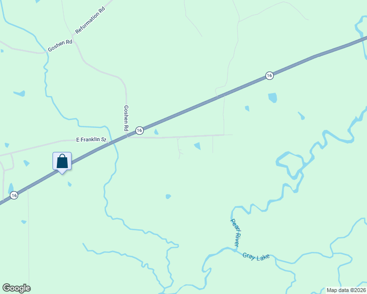 map of restaurants, bars, coffee shops, grocery stores, and more near 2029 East Franklin Street in Carthage