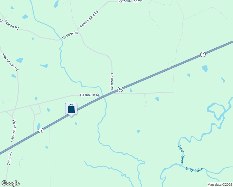 map of restaurants, bars, coffee shops, grocery stores, and more near 2029 E Franklin St in Carthage