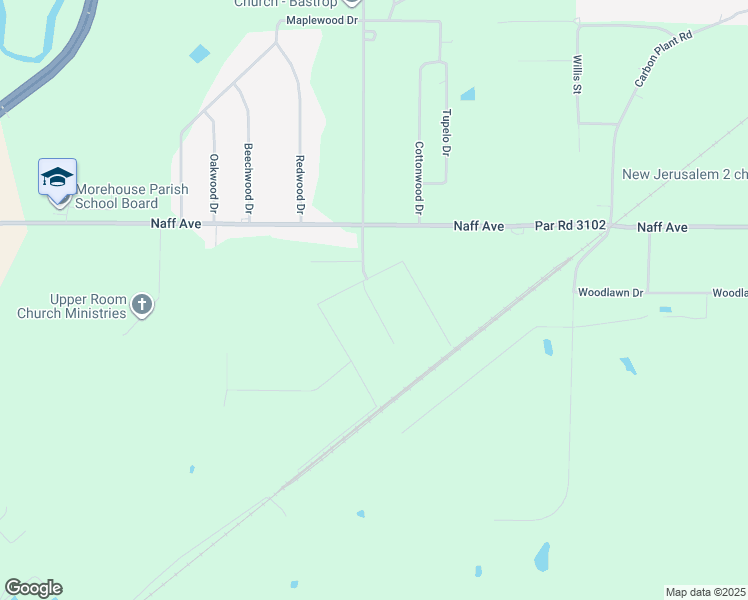 map of restaurants, bars, coffee shops, grocery stores, and more near 8979 Syble Drive in Bastrop