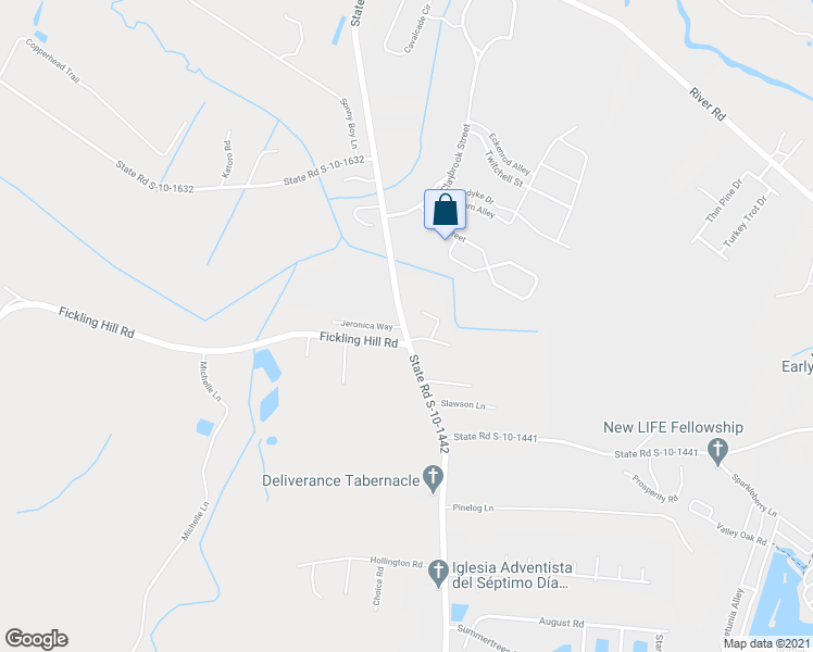 map of restaurants, bars, coffee shops, grocery stores, and more near 974 Brownswood Road in Johns Island