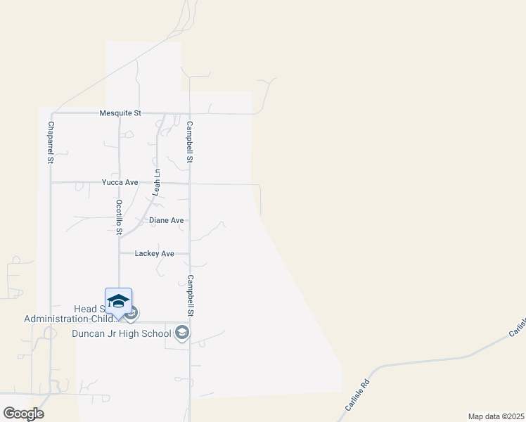 map of restaurants, bars, coffee shops, grocery stores, and more near 701 Yucca Avenue in Duncan