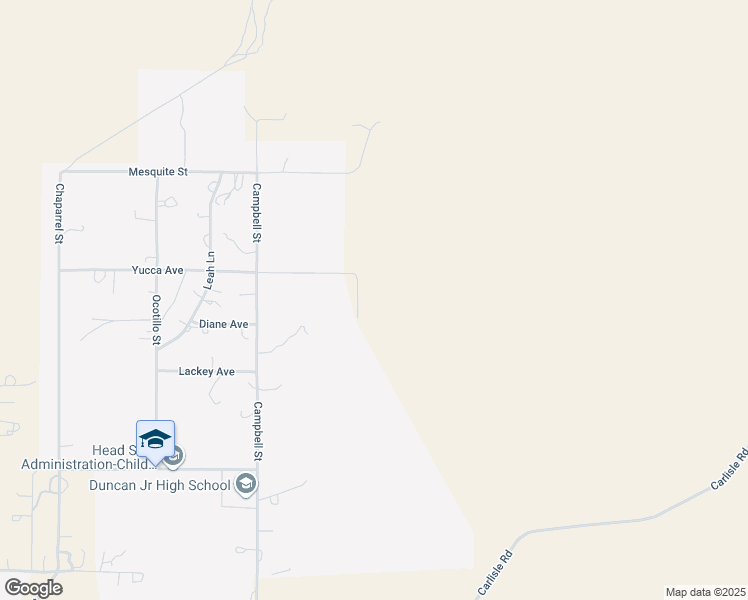 map of restaurants, bars, coffee shops, grocery stores, and more near 701 Yucca Avenue in Duncan