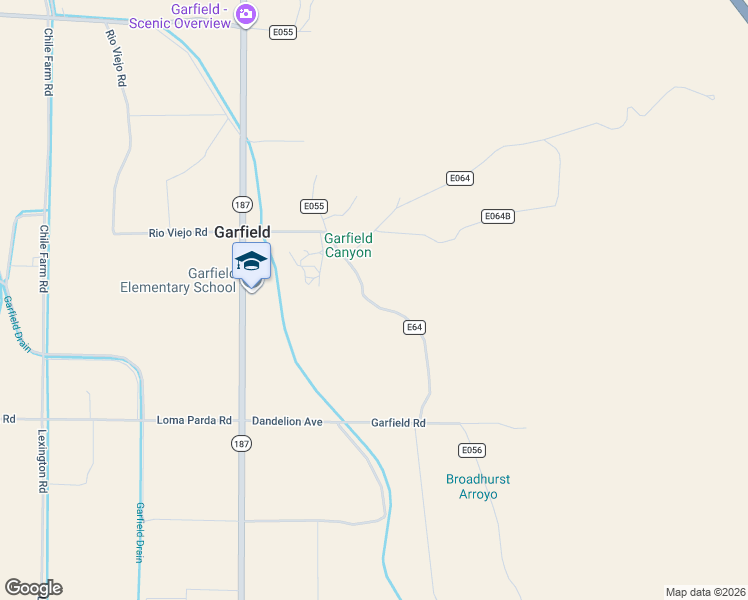 map of restaurants, bars, coffee shops, grocery stores, and more near Night Watchers Rd in Dona Ana