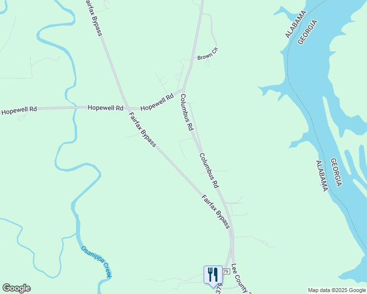 map of restaurants, bars, coffee shops, grocery stores, and more near 1079 Chambers Drive in Valley