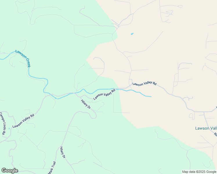 map of restaurants, bars, coffee shops, grocery stores, and more near 17330 Lawson Valley Road in Jamul