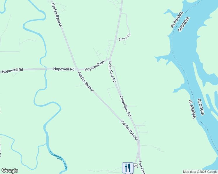 map of restaurants, bars, coffee shops, grocery stores, and more near 1026 Chambers Drive in Valley
