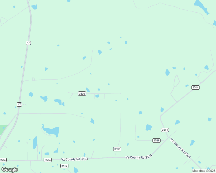 map of restaurants, bars, coffee shops, grocery stores, and more near 793-873 County Road 3530 in Wills Point