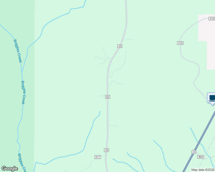 map of restaurants, bars, coffee shops, grocery stores, and more near 4075 County Road 45 in Maplesville