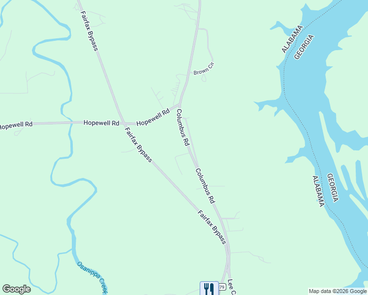 map of restaurants, bars, coffee shops, grocery stores, and more near 1026 Chambers Drive in Valley