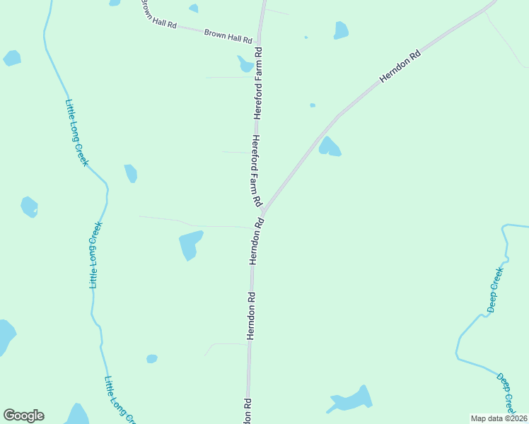 map of restaurants, bars, coffee shops, grocery stores, and more near 1150 Herndon Road in Midville