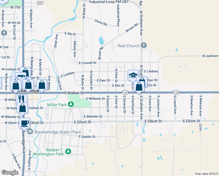 map of restaurants, bars, coffee shops, grocery stores, and more near 146 North Easton Street in Breckenridge