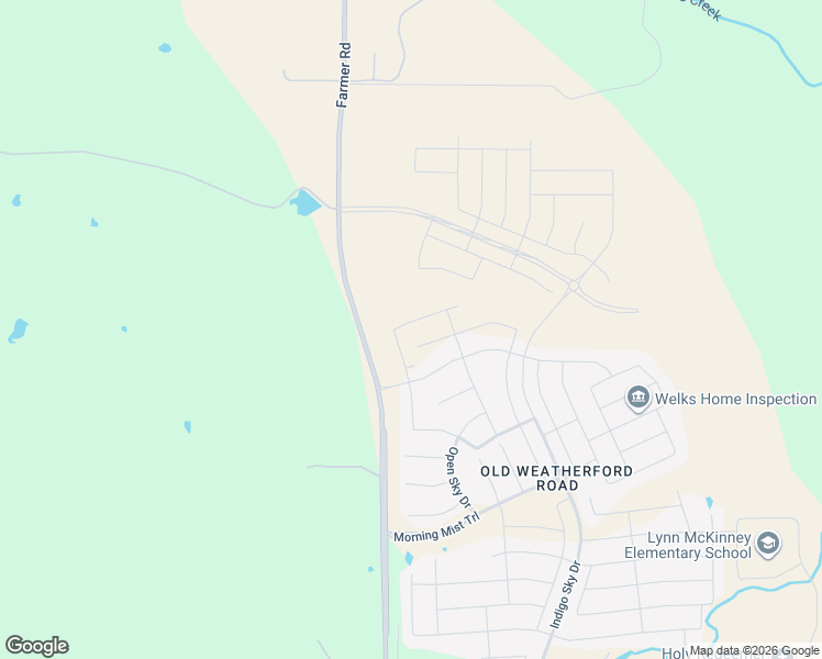 map of restaurants, bars, coffee shops, grocery stores, and more near 1071 Farmer Road in Weatherford