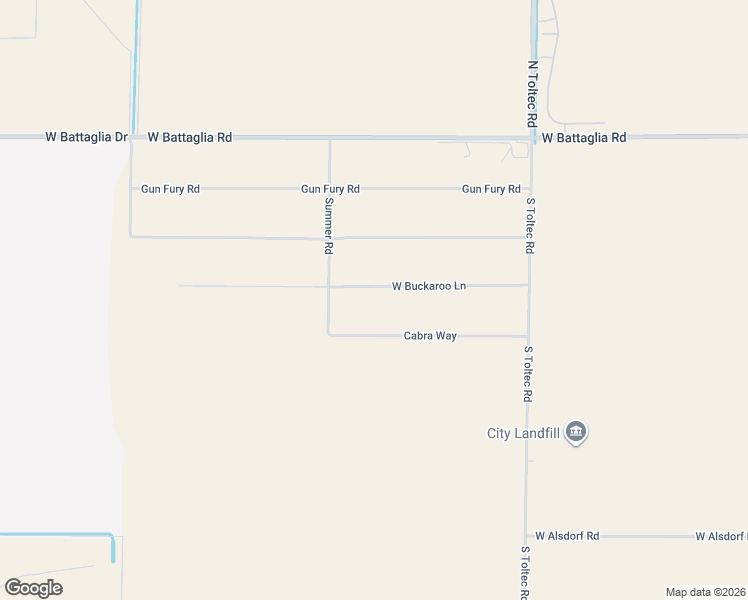 map of restaurants, bars, coffee shops, grocery stores, and more near 5545 West Buckaroo Lane in Eloy