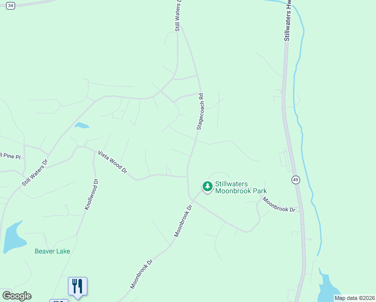 map of restaurants, bars, coffee shops, grocery stores, and more near 668 Stagecoach Road in Dadeville