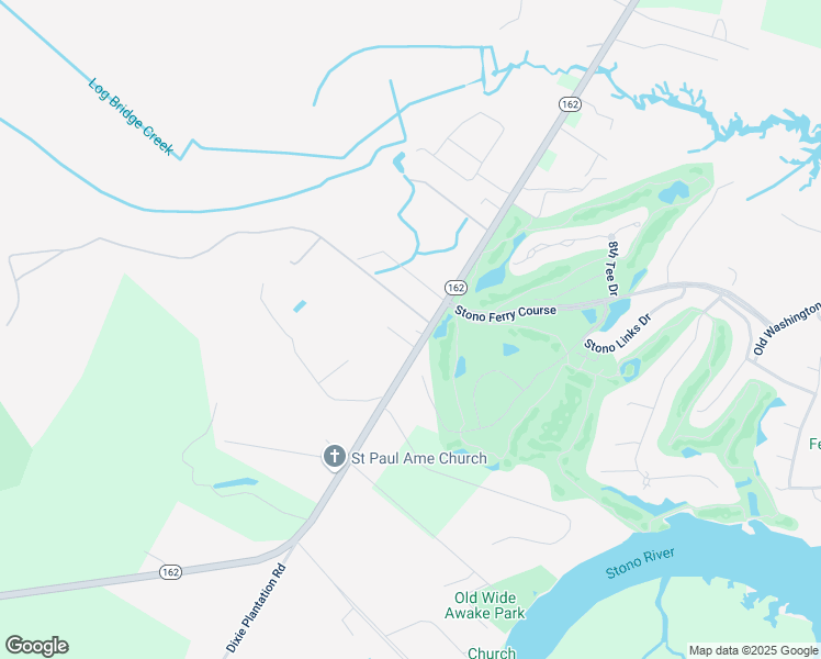 map of restaurants, bars, coffee shops, grocery stores, and more near 4934 South Carolina 162 in Hollywood