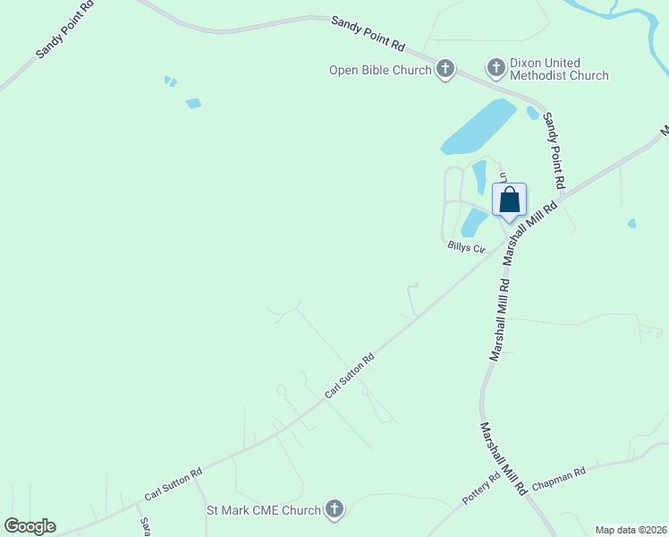 map of restaurants, bars, coffee shops, grocery stores, and more near 47 Spell Lane in Lizella