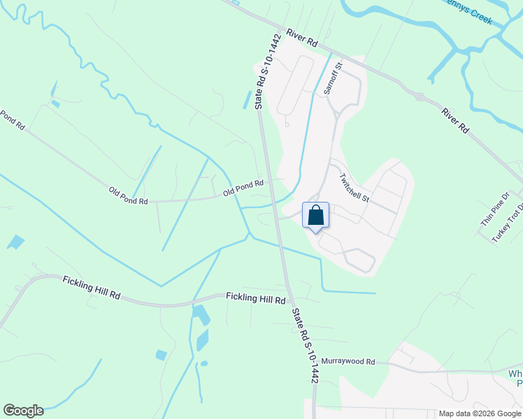 map of restaurants, bars, coffee shops, grocery stores, and more near 2903 Zachary George Lane in Johns Island