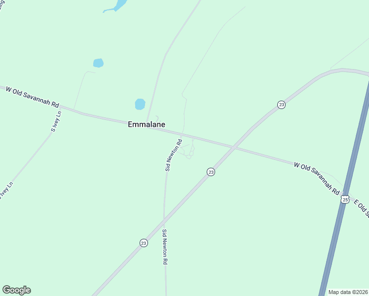 map of restaurants, bars, coffee shops, grocery stores, and more near 3809 Sid Newton Road in Millen