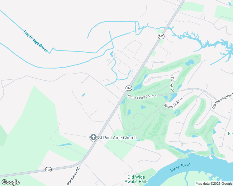 map of restaurants, bars, coffee shops, grocery stores, and more near 4860 South Carolina 162 in Hollywood