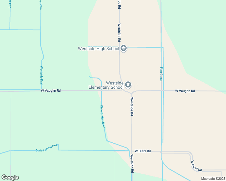 map of restaurants, bars, coffee shops, grocery stores, and more near 2295 West Vaughn Road in El Centro