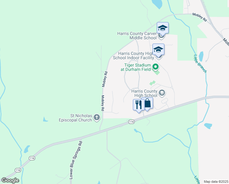 map of restaurants, bars, coffee shops, grocery stores, and more near 160 Kaitlyn Court in Hamilton