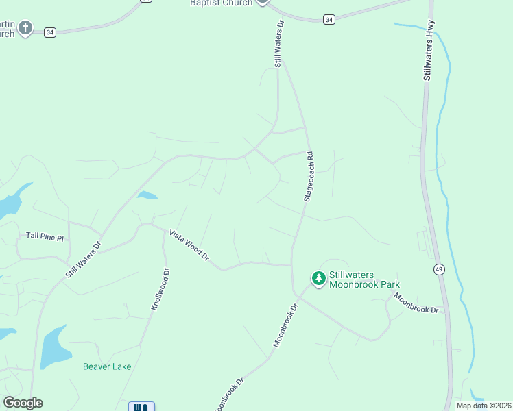 map of restaurants, bars, coffee shops, grocery stores, and more near Deer Run Road in Dadeville