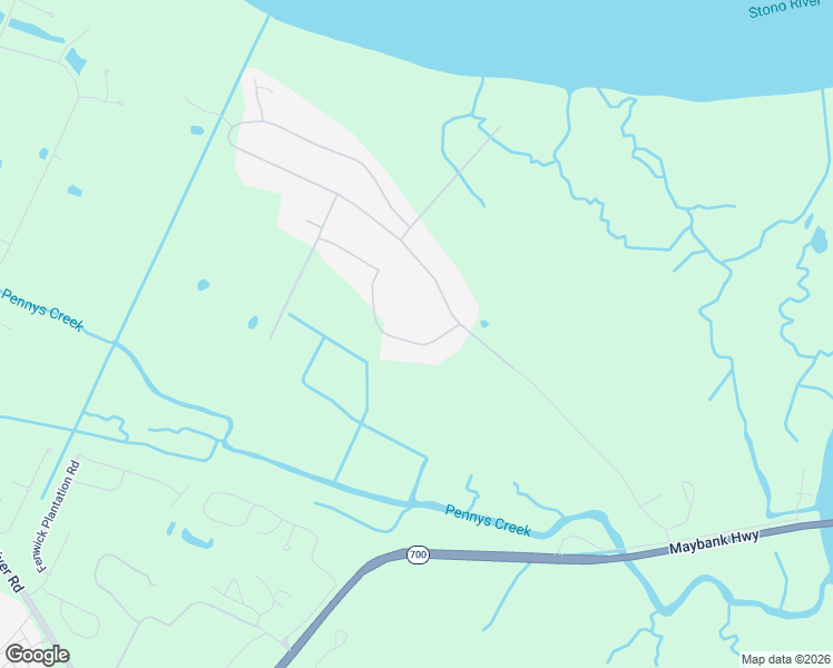 map of restaurants, bars, coffee shops, grocery stores, and more near 1611 Regimental Lane in Johns Island
