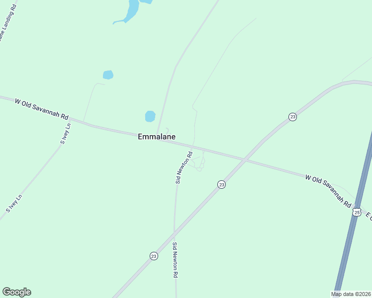 map of restaurants, bars, coffee shops, grocery stores, and more near 3809 Sid Newton Road in Millen