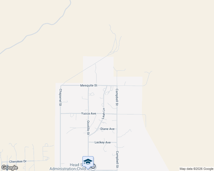 map of restaurants, bars, coffee shops, grocery stores, and more near Mesquite Street in Duncan