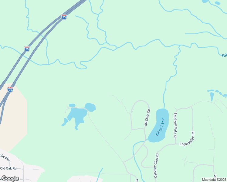 map of restaurants, bars, coffee shops, grocery stores, and more near 424 Bellerive Trace in Macon