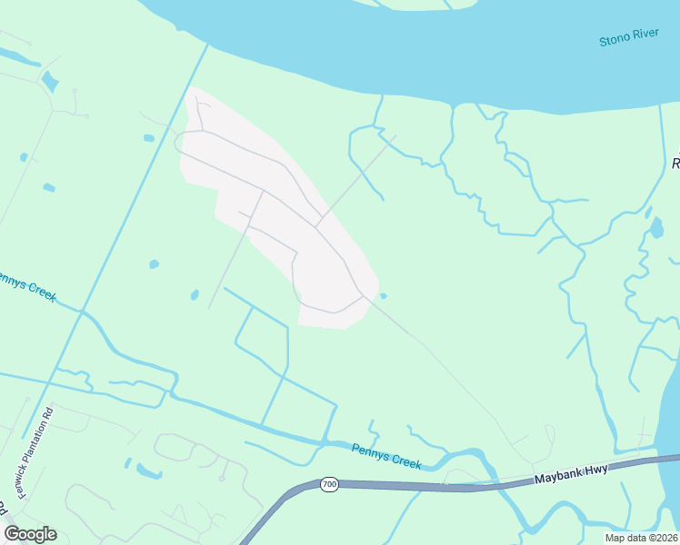 map of restaurants, bars, coffee shops, grocery stores, and more near 1590 Headquarters Plantation Drive in Johns Island