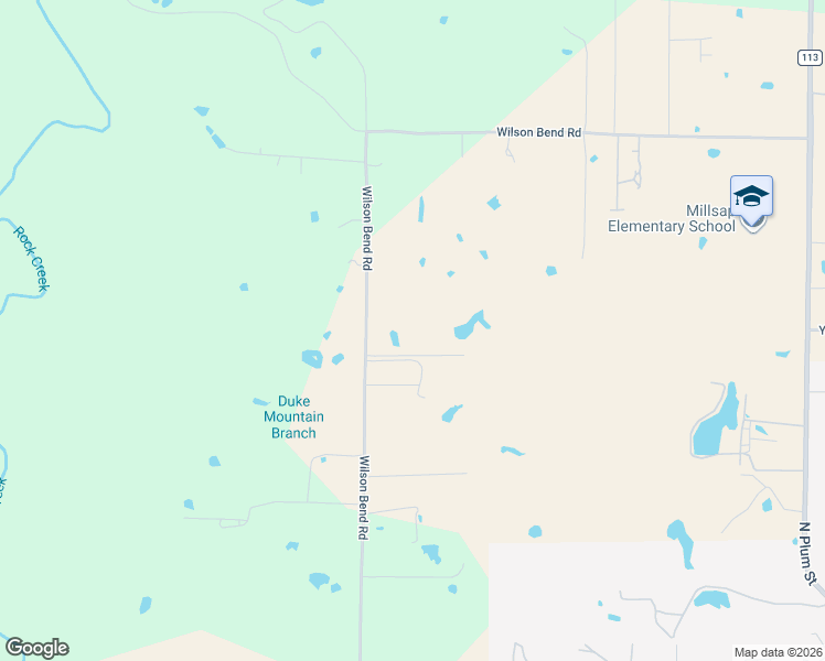 map of restaurants, bars, coffee shops, grocery stores, and more near 1441 Wilson Bend Road in Millsap