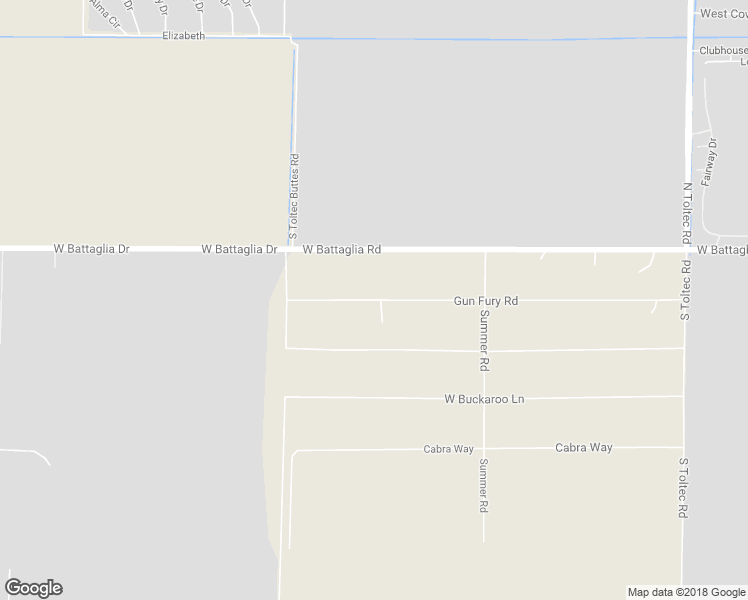 map of restaurants, bars, coffee shops, grocery stores, and more near 6049 Gun Fury Road in Eloy