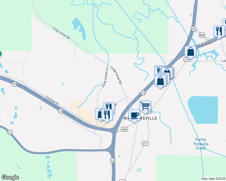 map of restaurants, bars, coffee shops, grocery stores, and more near 1105 Central Drive in Philadelphia