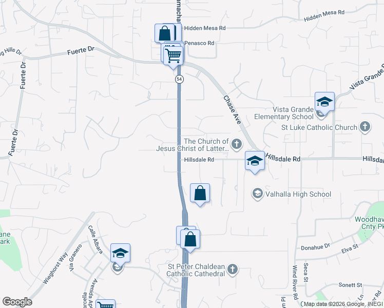 map of restaurants, bars, coffee shops, grocery stores, and more near 1653 Jamacha Road in El Cajon